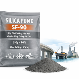 Silica fume SF-90 phụ gia khoáng cho bê tông cường độ cao